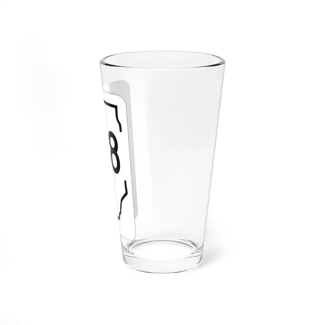 Illinois 138 1950 (Illinois) (Road Sign) Pint Glass 16oz - Go Mug Yourself