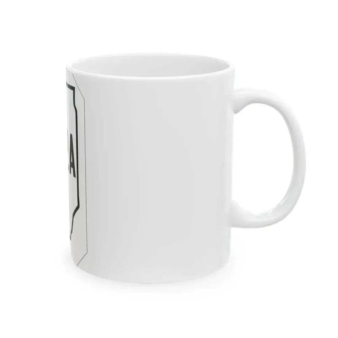 Illinois 142A 1926 (Illinois) (Road Sign) White Coffee Mug - Go Mug Yourself