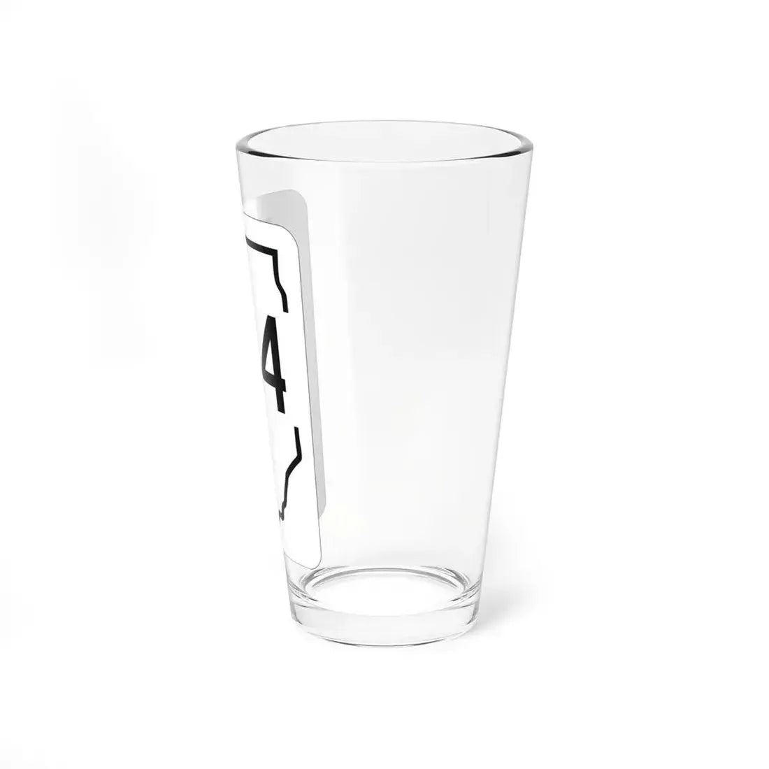 Illinois 144 1950 (Illinois) (Road Sign) Pint Glss 16oz - Go Mug Yourself