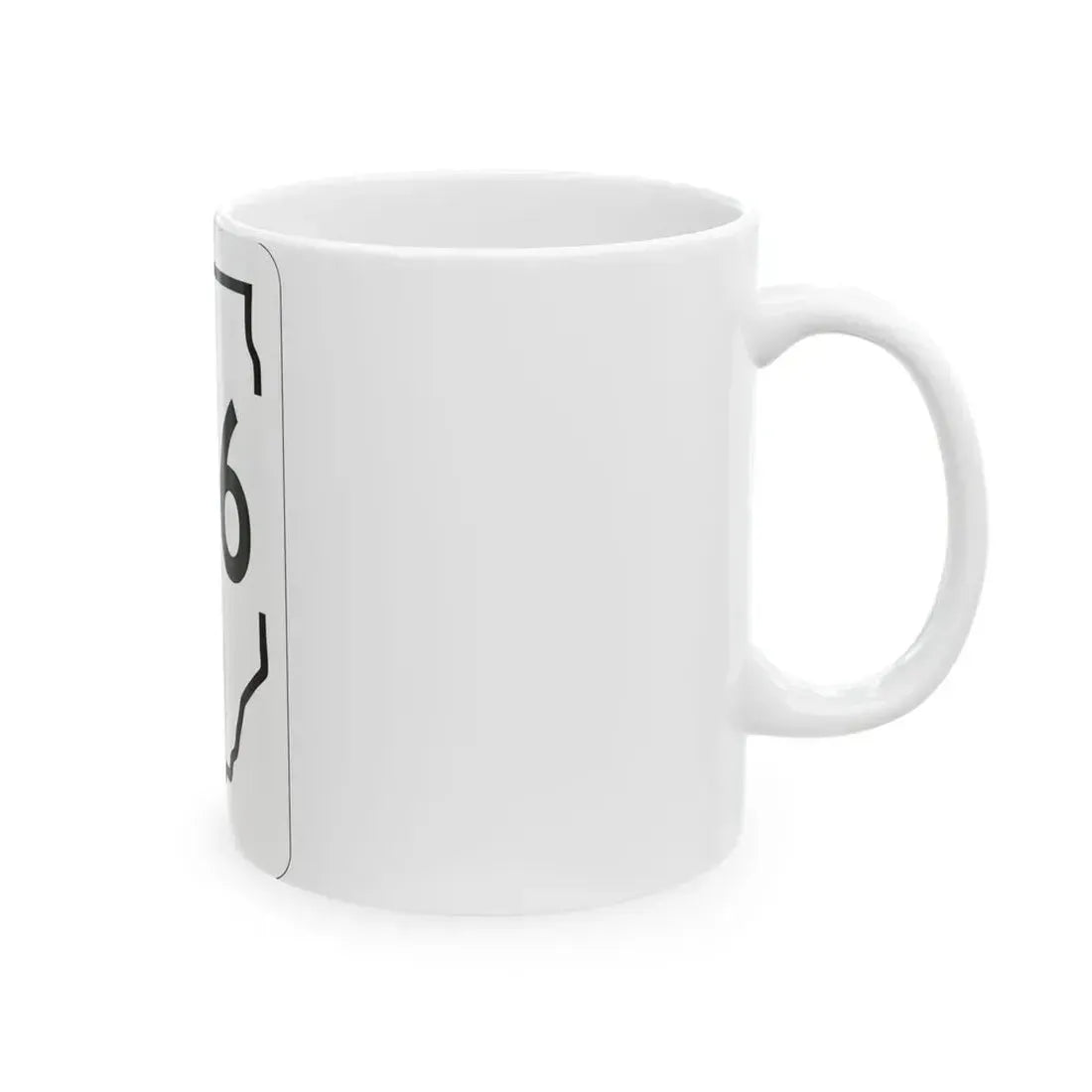 Illinois 146 1950 (Illinois) (Road Sign) White Coffee Mug - Go Mug Yourself