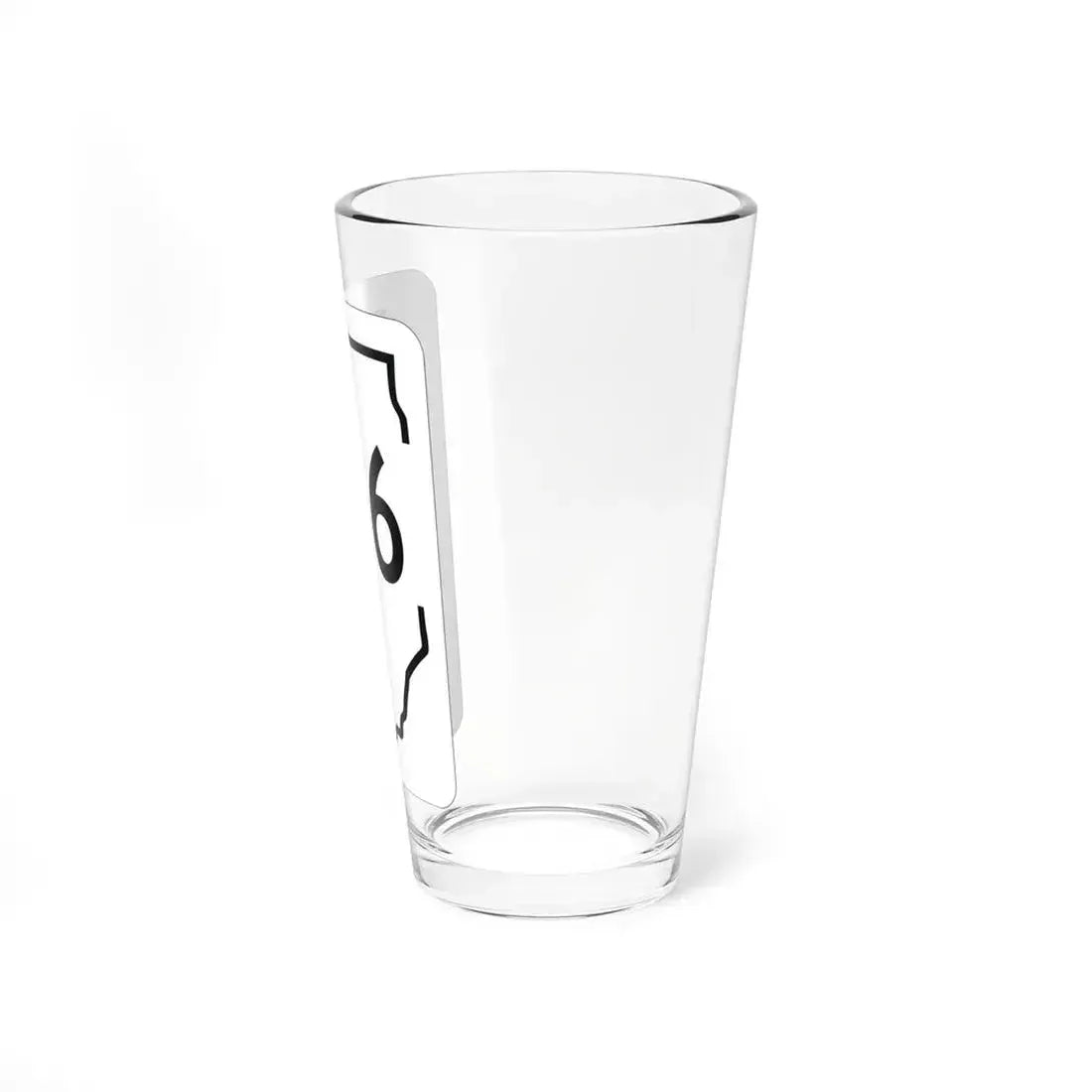Illinois 156 1950 (Illinois) (Road Sign) Pint Glass 16oz - Go Mug Yourself