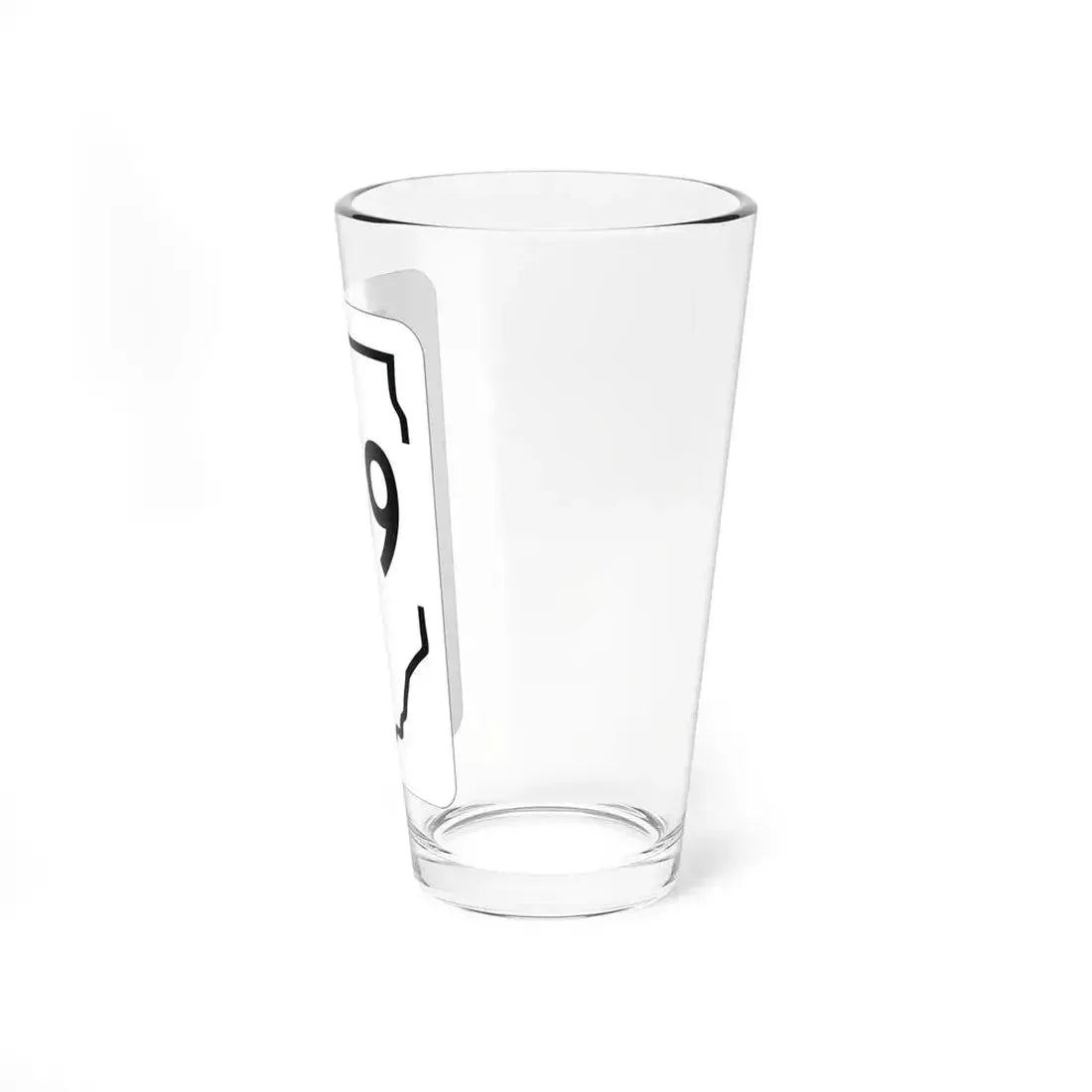 Illinois 159 1950 (Illinois) (Road Sign) Pint Glass 16oz - Go Mug Yourself