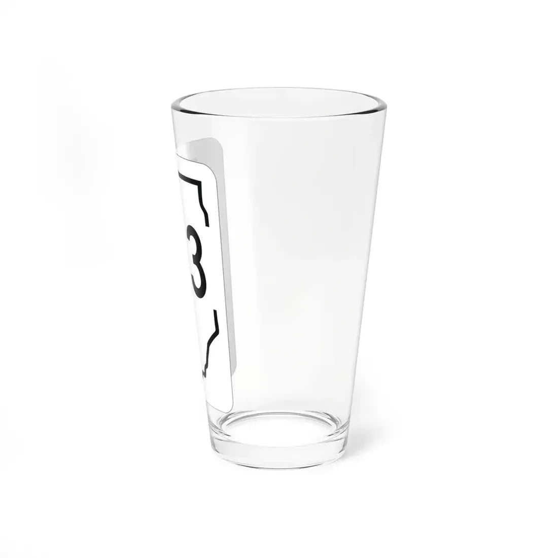 Illinois 213 1950 (Illinois) (Road Sign) Pint Glss 16oz - Go Mug Yourself