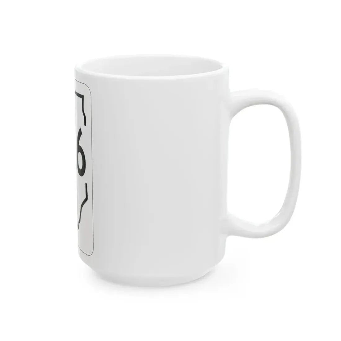 Illinois 226 1950 (Illinois) (Road Sign) White Coffee Mug - Go Mug Yourself