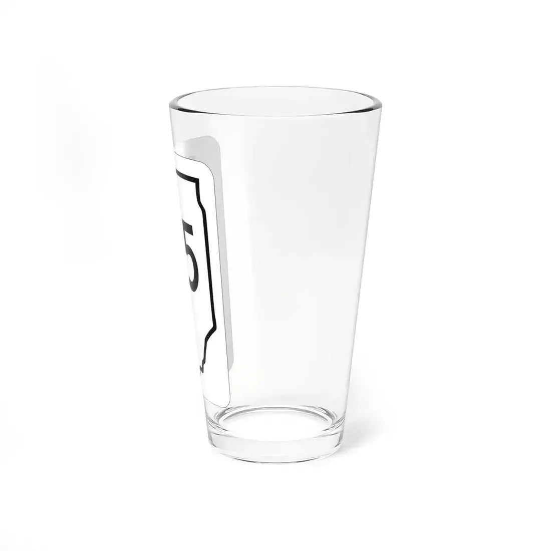 Illinois 35 1950 (Illinois) (Road Sign) Pint Glass 16oz - Go Mug Yourself