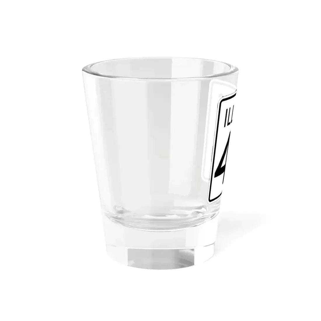 Illinois 43 1960 (Illinois) (Road Sign) Shot Glass 1.5oz - Go Mug Yourself