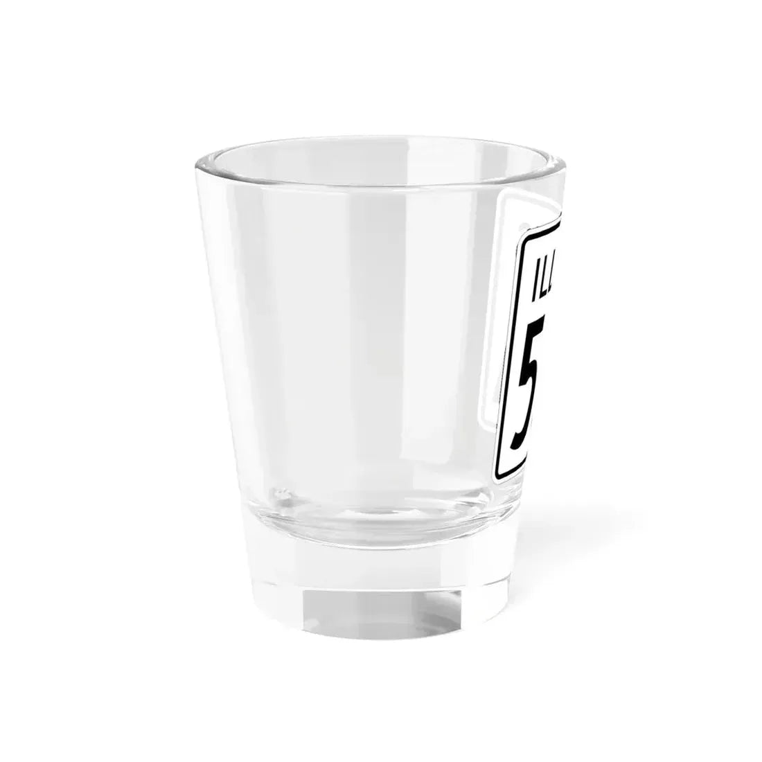 Illinois 59A 1960 (Illinois) (Road Sign) Shot Glass 1.5oz - Go Mug Yourself