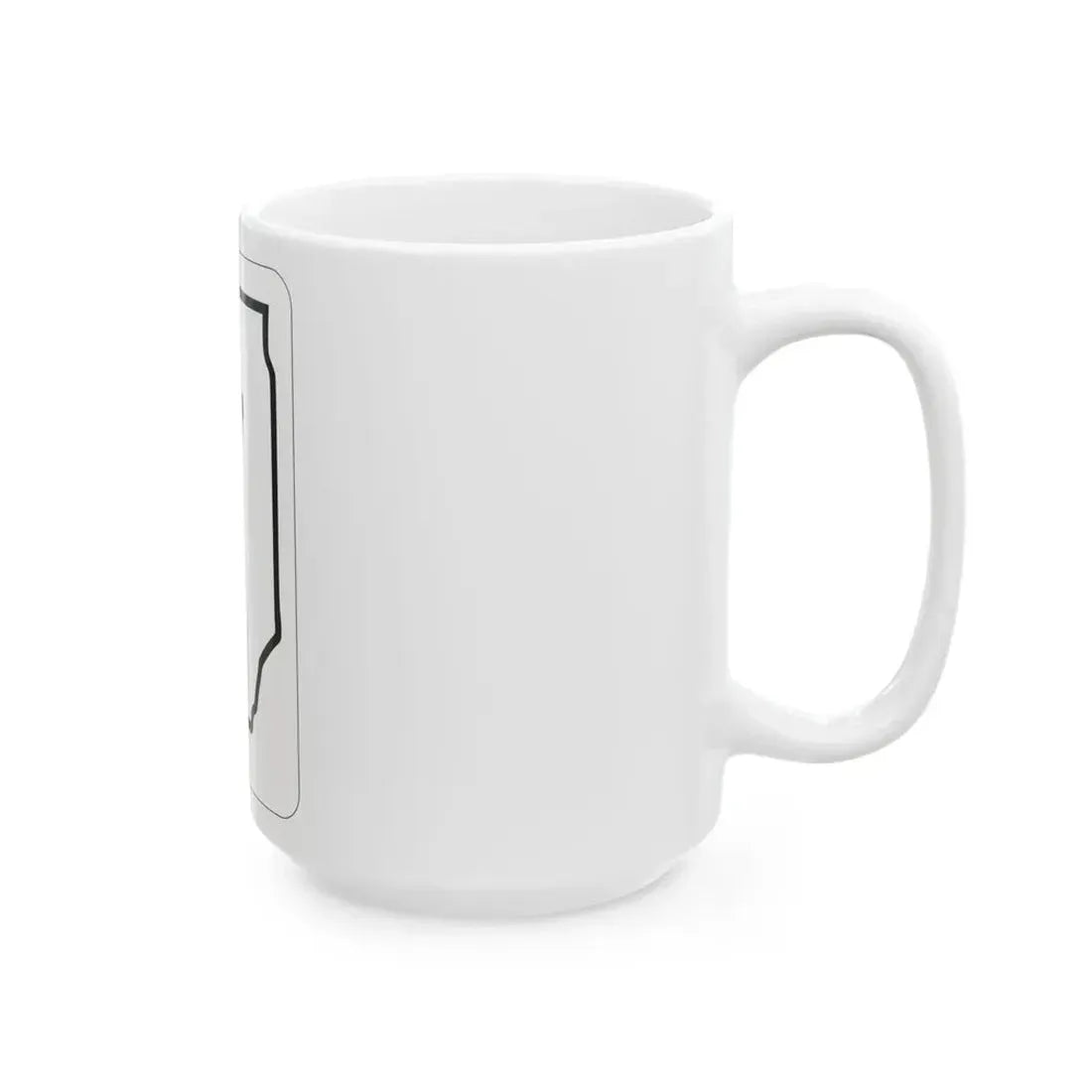 Illinois 7 1950 (Illinois) (Road Sign) White Coffee Mug - Go Mug Yourself