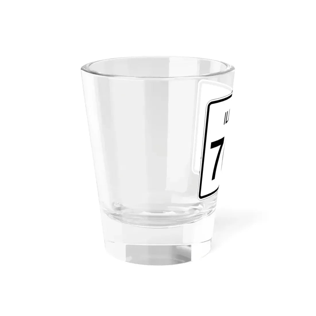 Illinois 70A (Illinois) (Road Sign) Shot Glass 1.5oz - Go Mug Yourself