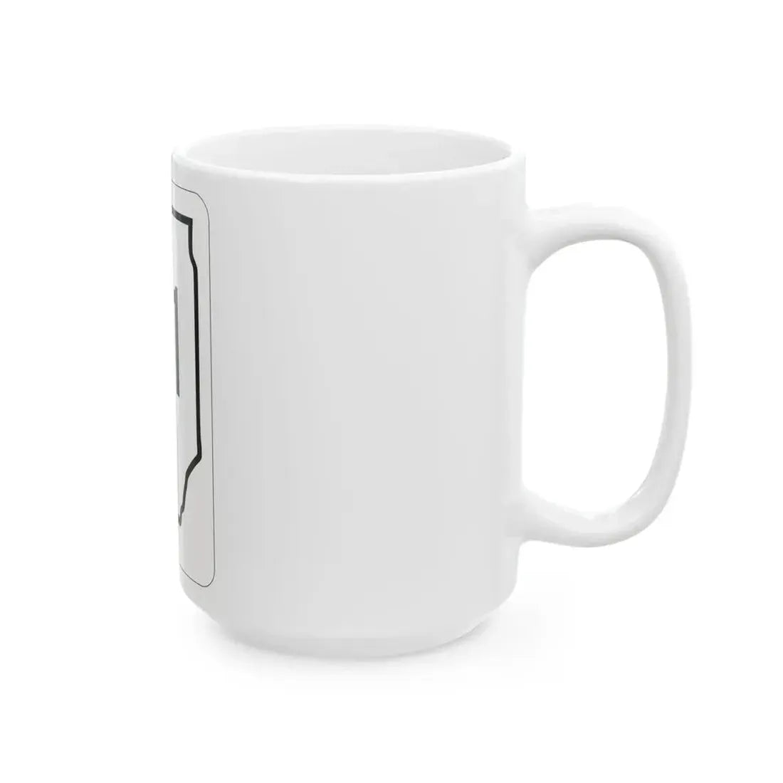 Illinois 81 1950 (Illinois) (Road Sign) White Coffee Mug - Go Mug Yourself