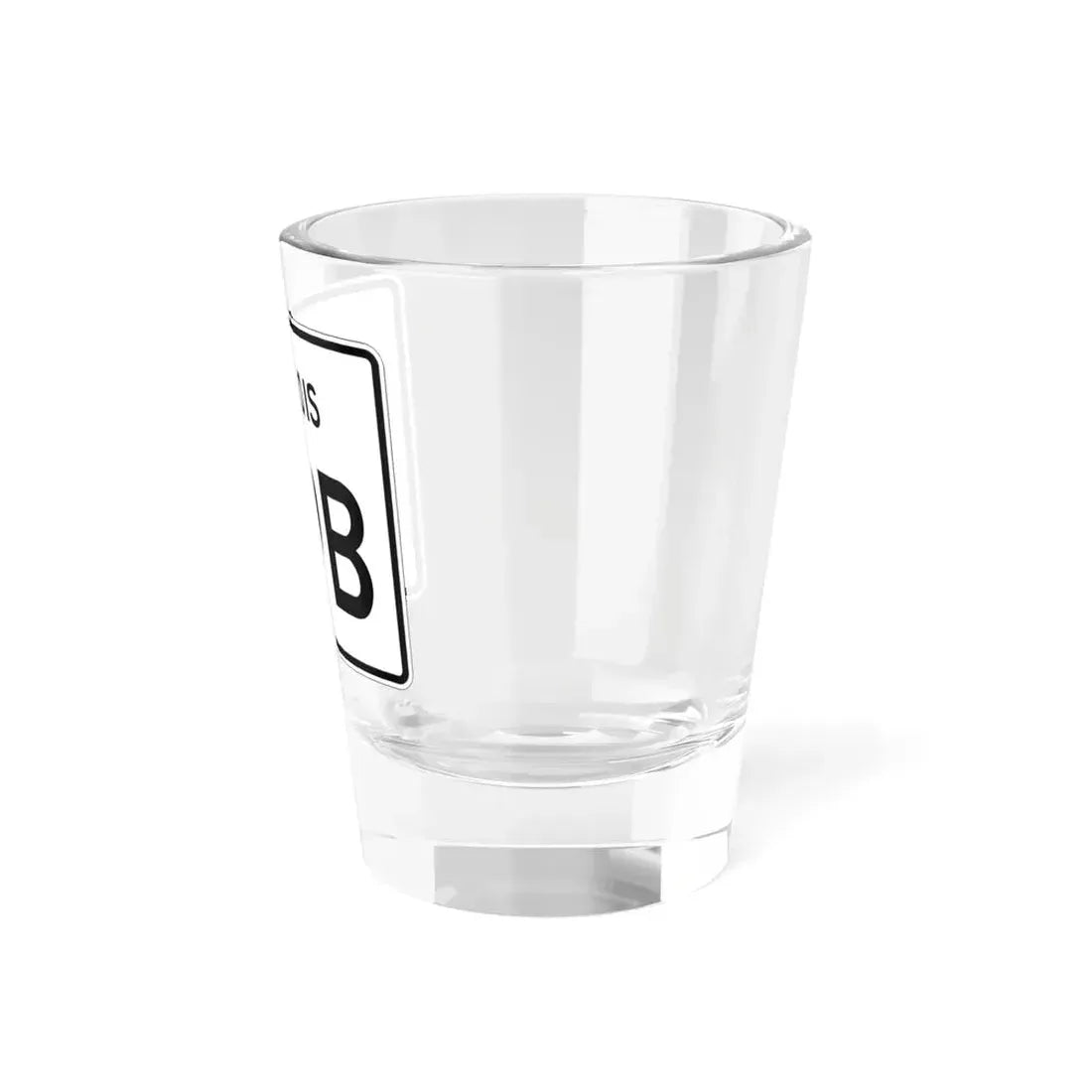 Illinois 89B (Illinois) (Road Sign) Shot Glass 1.5oz - Go Mug Yourself