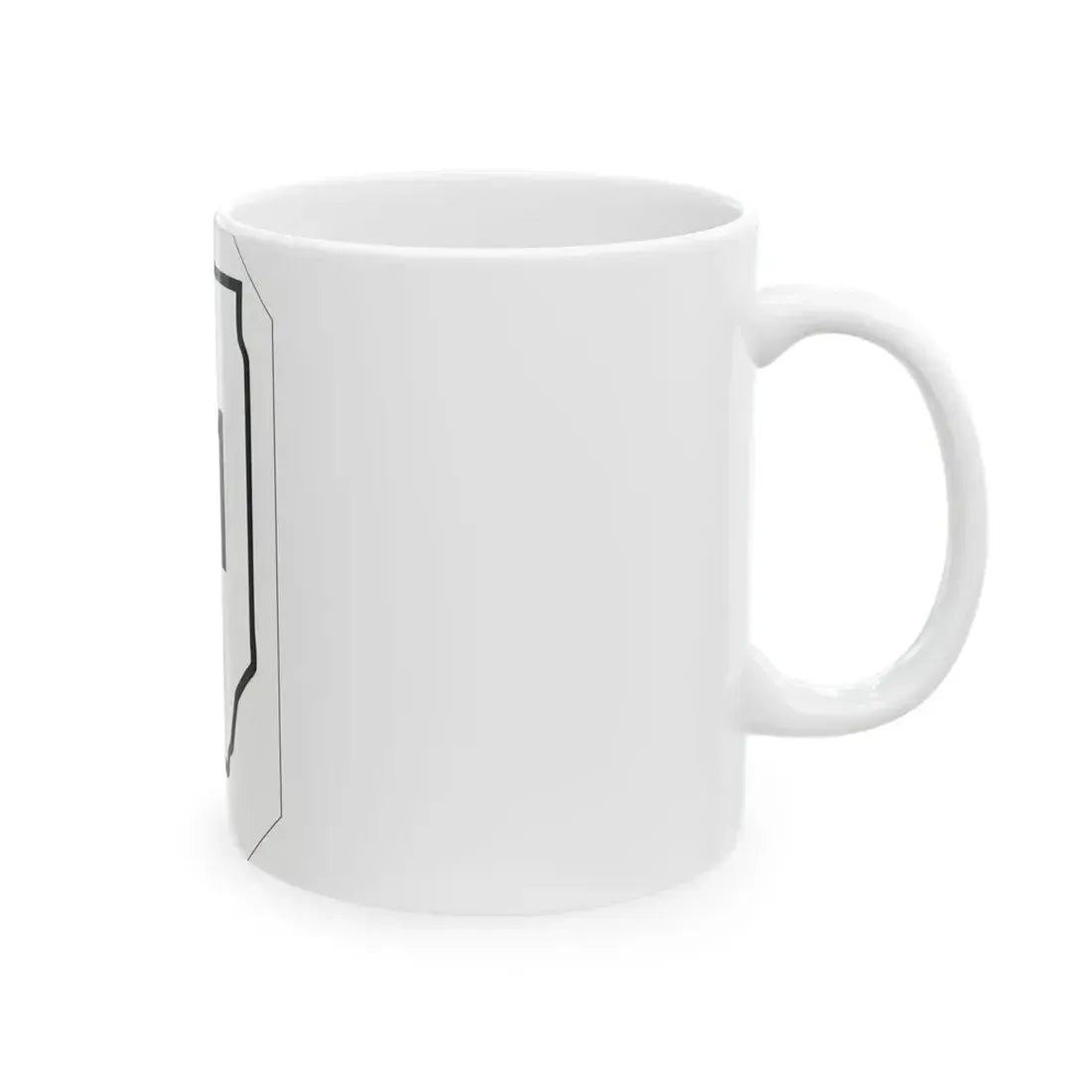 Illinois 91 1926 (Illinois) (Road Sign) White Coffee Mug - Go Mug Yourself