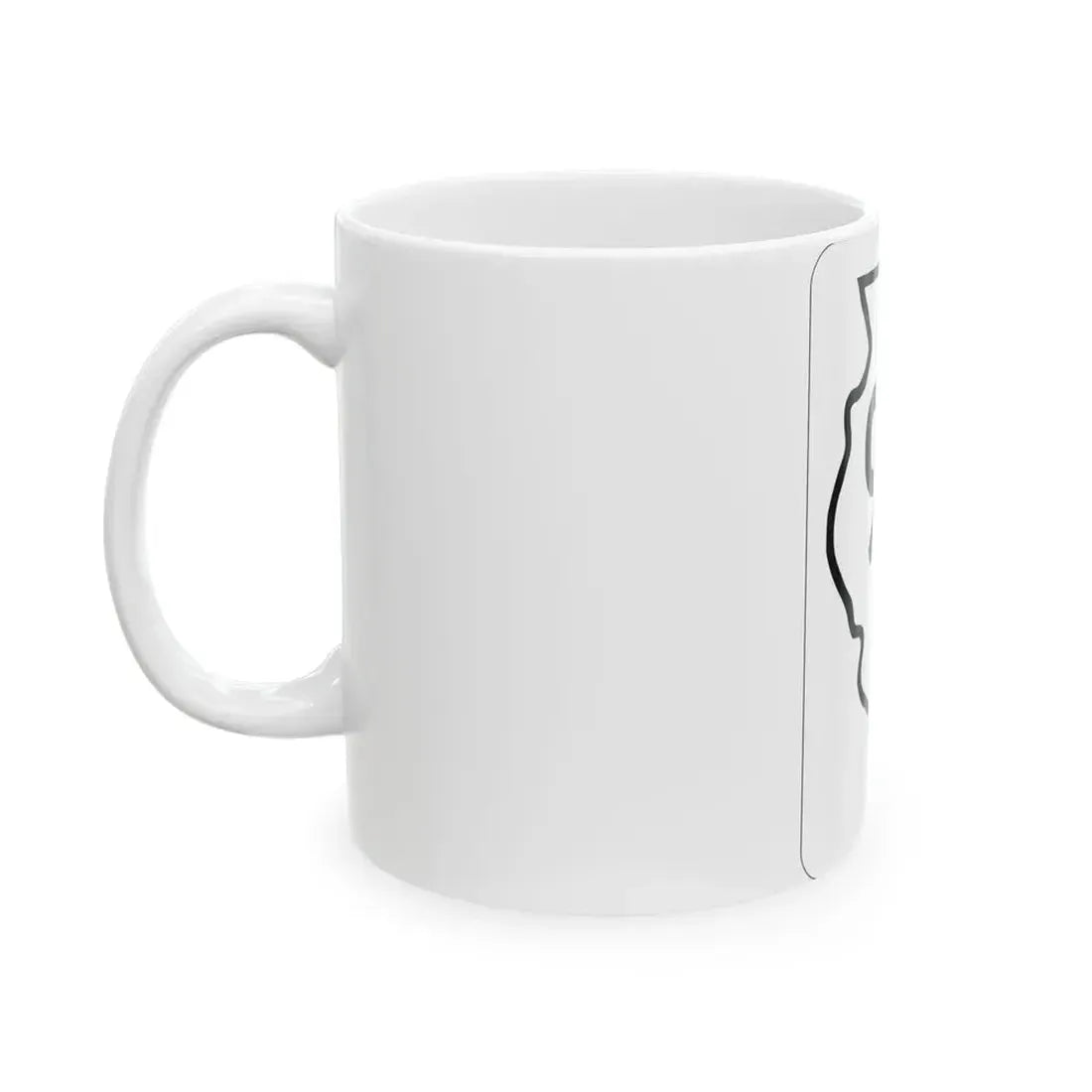 Illinois 97 1950 (Illinois) (Road Sign) White Coffee Mug - Go Mug Yourself