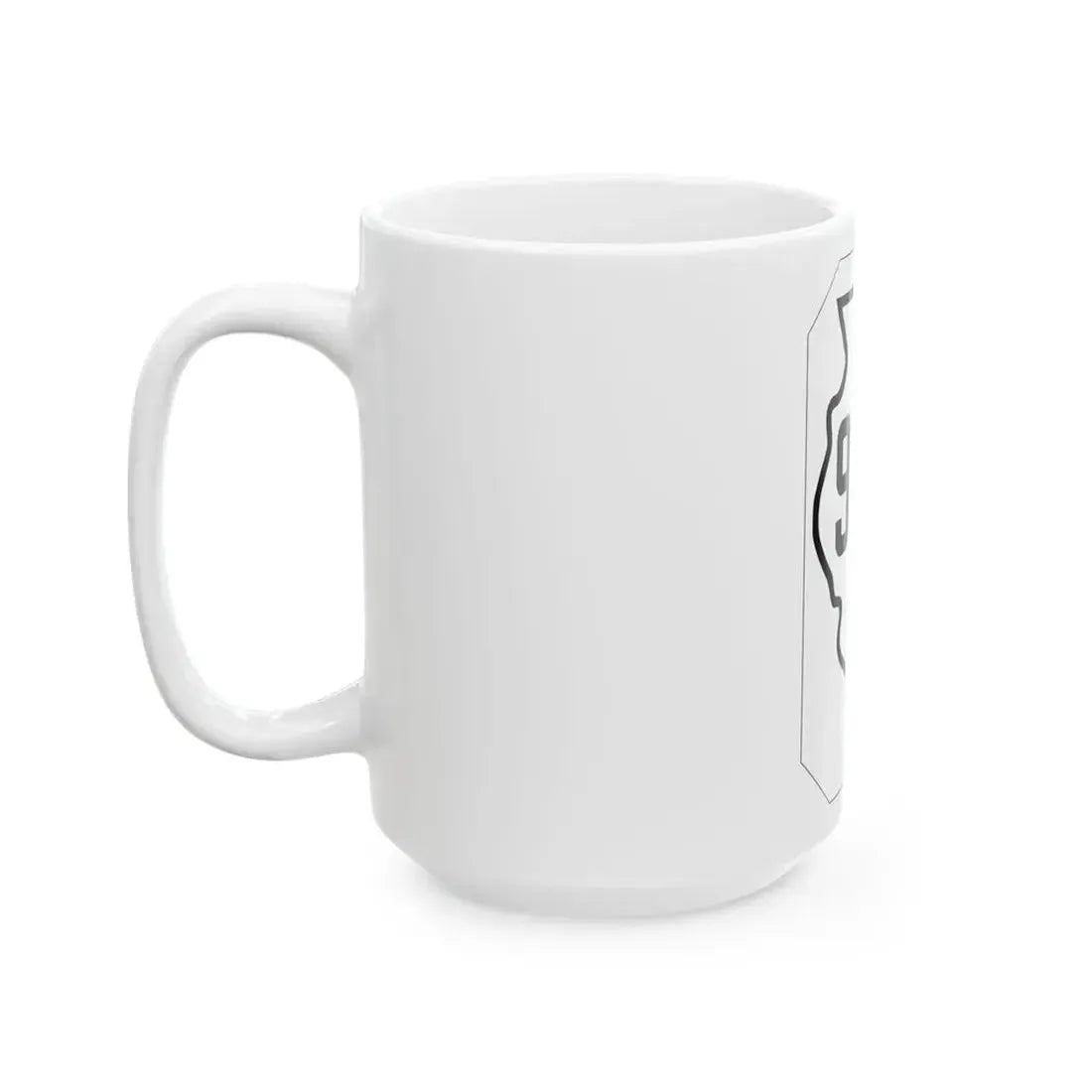 Illinois 97A 1926 (Illinois) (Road Sign) White Coffee Mug - Go Mug Yourself