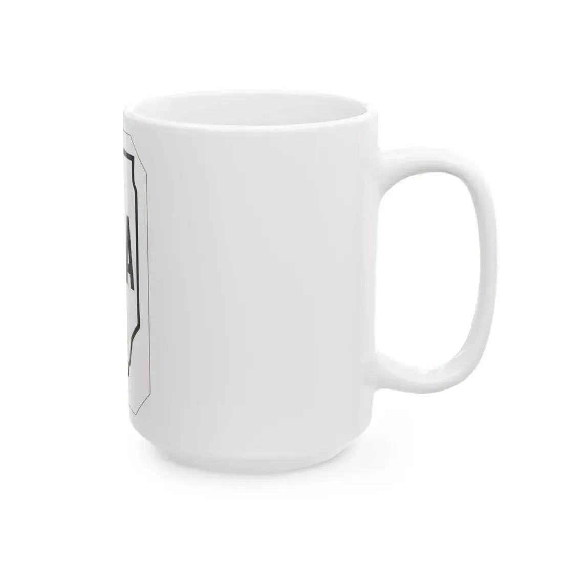 Illinois 97A 1926 (Illinois) (Road Sign) White Coffee Mug - Go Mug Yourself