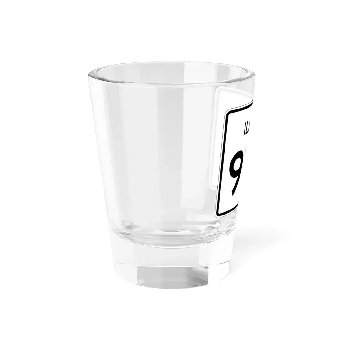 Illinois 97A (Illinois) (Road Sign) Shot Glass 1.5oz - Go Mug Yourself