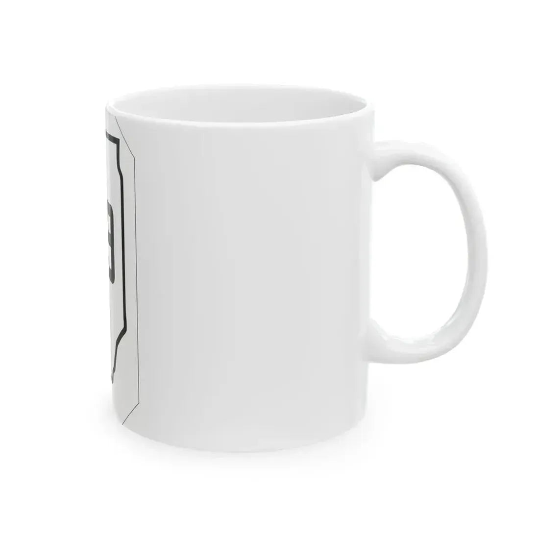 Illinois 99 1926 (Illinois) (Road Sign) White Coffee Mug - Go Mug Yourself