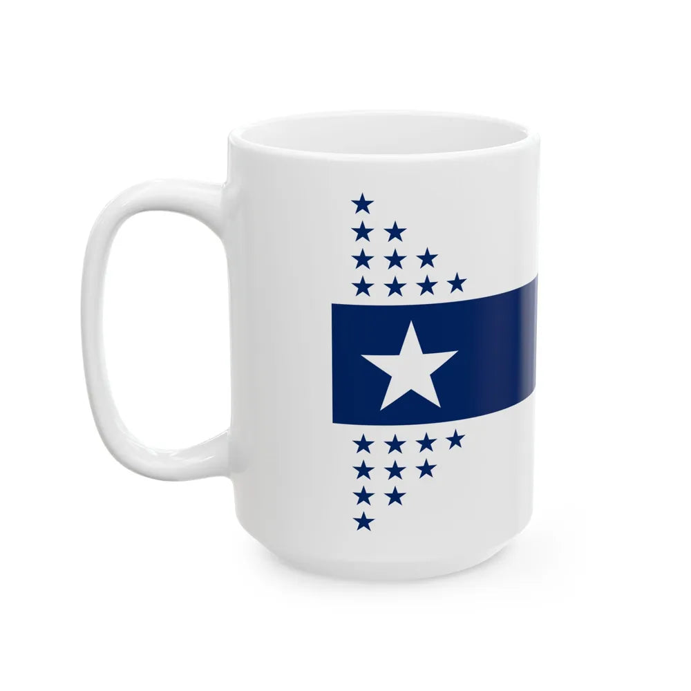 Illinois Centennial Flag (United States) White Coffee Mug - Go Mug Yourself