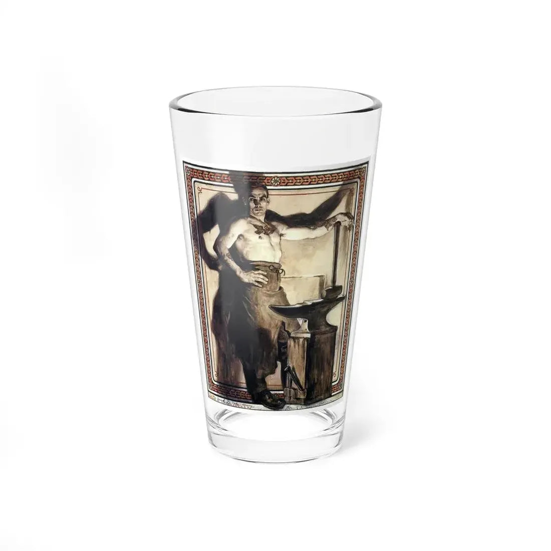 Illustration, 1904 - Pint Glass 16oz 16oz - Go Mug Yourself