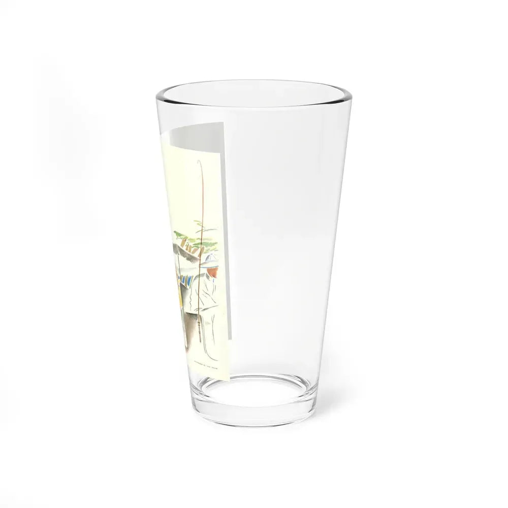 Illustration by Ilse Shank, 1938 - Pint Glass 16oz - Go Mug Yourself