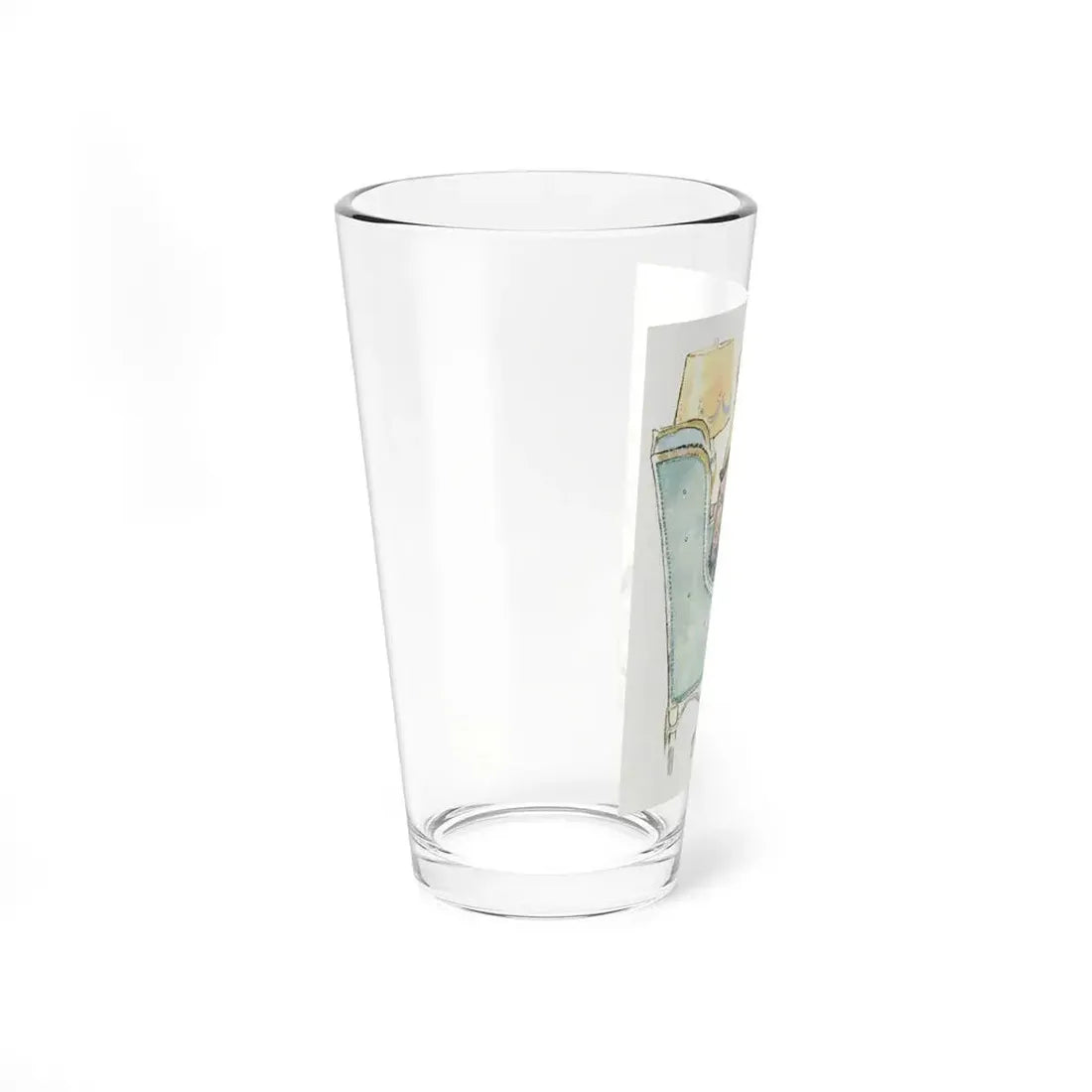 Illustration by JKR, 1954 - Pint Glass 16oz - Go Mug Yourself