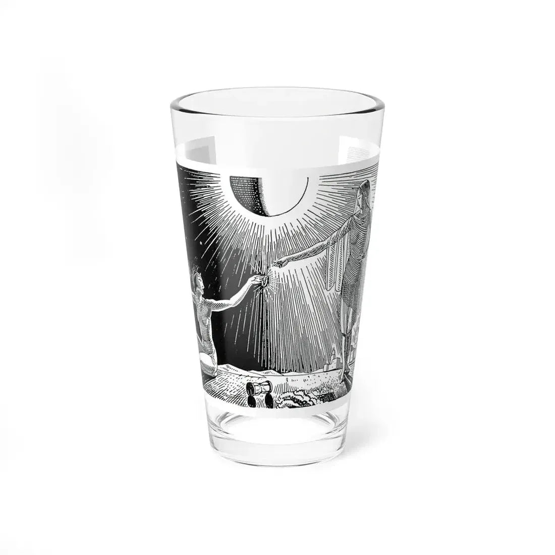 Illustration by Rockwell Kent, 1927 (2) - Pint Glass 16oz 16oz - Go Mug Yourself