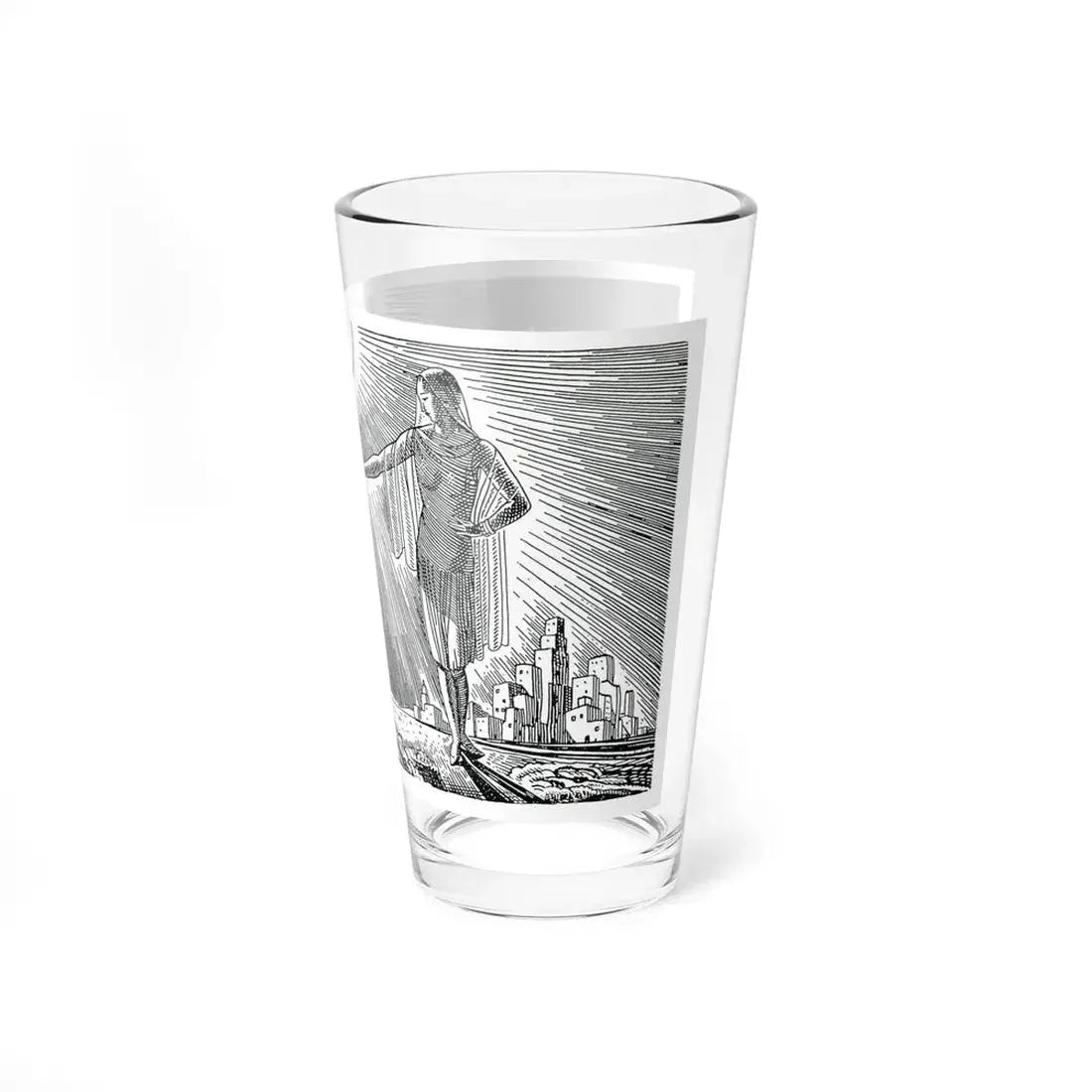 Illustration by Rockwell Kent, 1927 (2) - Pint Glass 16oz - Go Mug Yourself