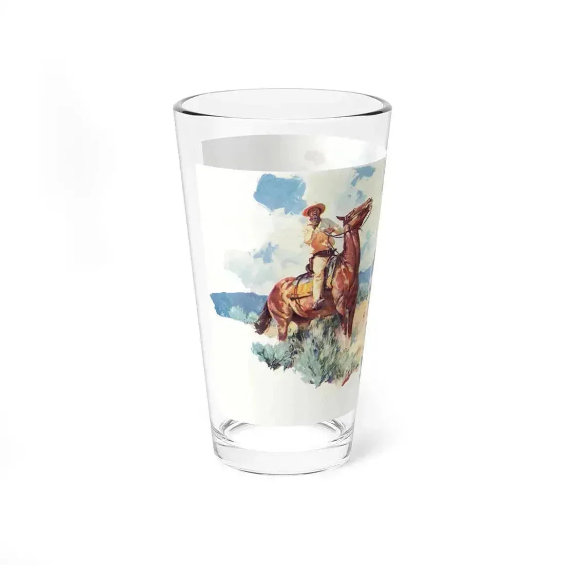 Illustration from Companion Magazine, December 1941 - Pint Glass 16oz - Go Mug Yourself