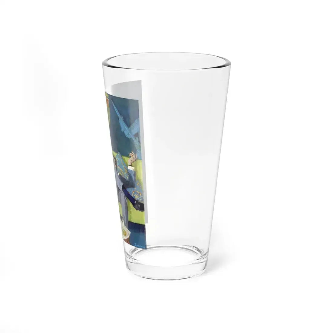 Illustration from The Saturday Evening Post 1959 - Pint Glass 16oz - Go Mug Yourself