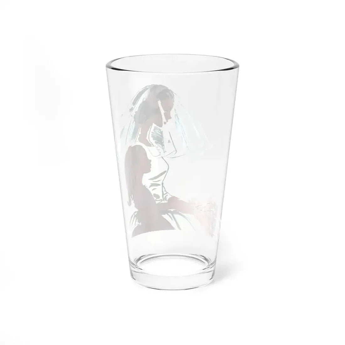 Illustration From Woman magazine, 1957 - Pint Glass 16oz - Go Mug Yourself