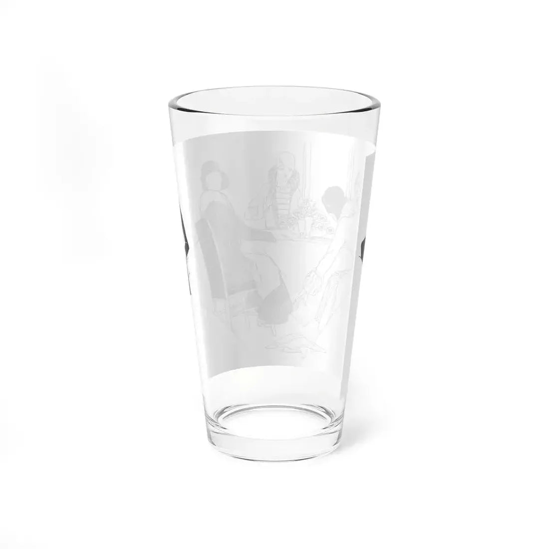 Illustration From Woman's Magazine, 1930 (4) - Pint Glass 16oz - Go Mug Yourself