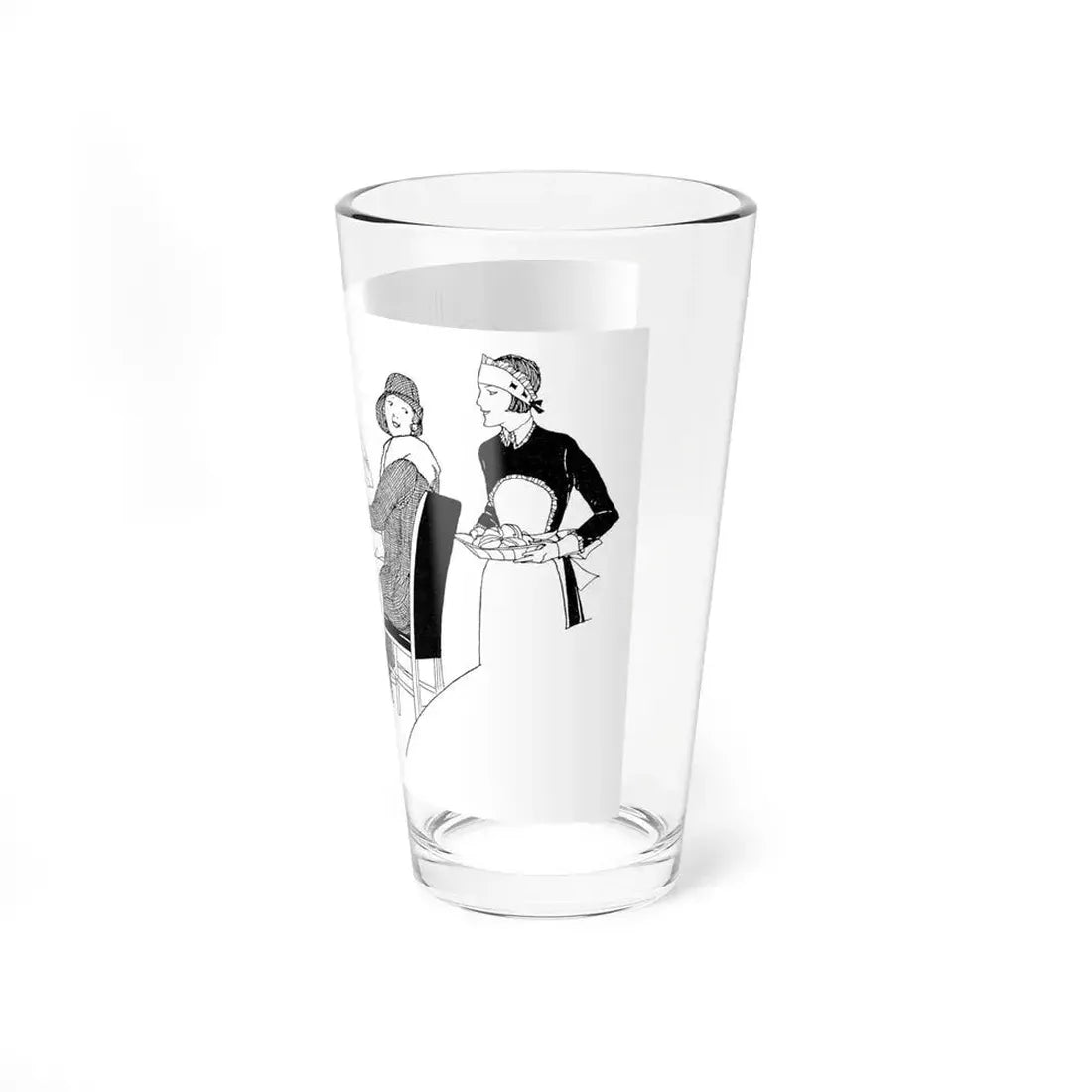 Illustration From Woman's Magazine, 1930 (4) - Pint Glass 16oz - Go Mug Yourself