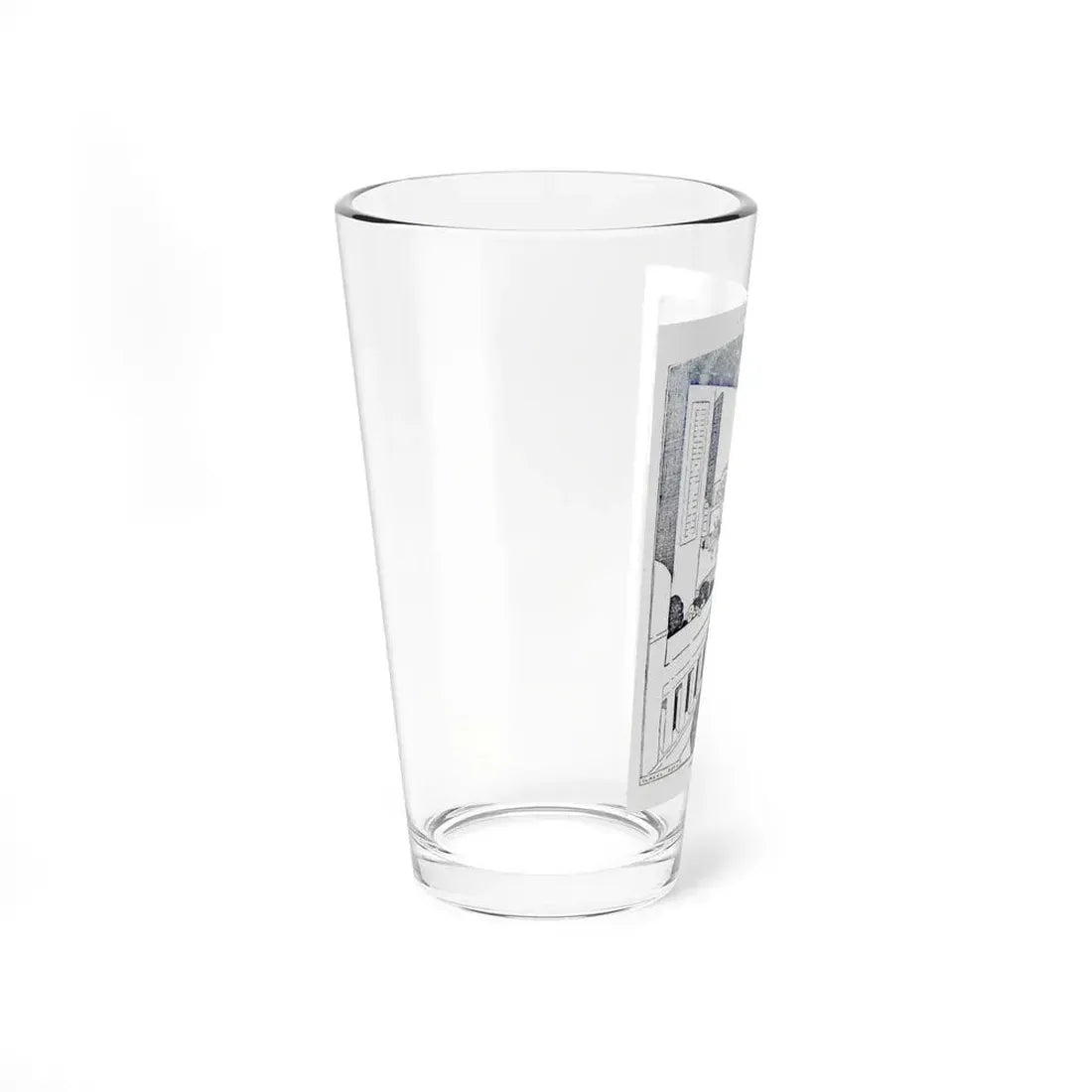 Illustration in 1920s Happy Holiday Stories book (6) - Pint Glass 16oz - Go Mug Yourself