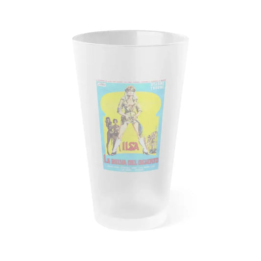 ILSA HAREM KEEPER OF THE OIL SHEIKS (2) 1976 Movie Poster - Frosted Pint Glass 16oz 16oz Frosted - Go Mug Yourself