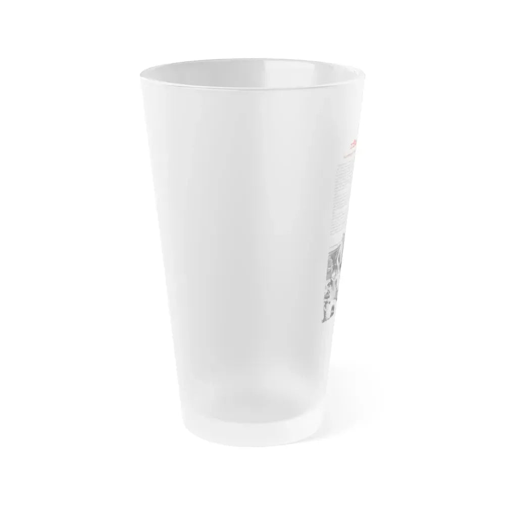 ILSA HAREM KEEPER OF THE OIL SHEIKS (CERTIFICATE) 1976 Movie Poster - Frosted Pint Glass 16oz - Go Mug Yourself