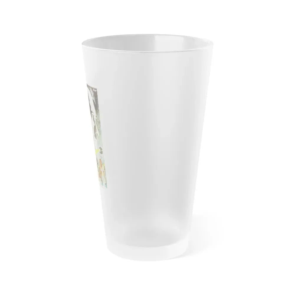 ILSA SHE-WOLF OF THE SS (FOREIGN) 1975 Movie Poster - Frosted Pint Glass 16oz - Go Mug Yourself