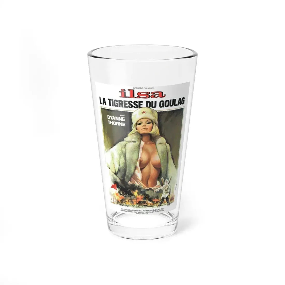 ILSA THE TIGRESS OF SIBERIA (2) 1977 Movie Poster - Pint Glass 16oz 16oz - Go Mug Yourself