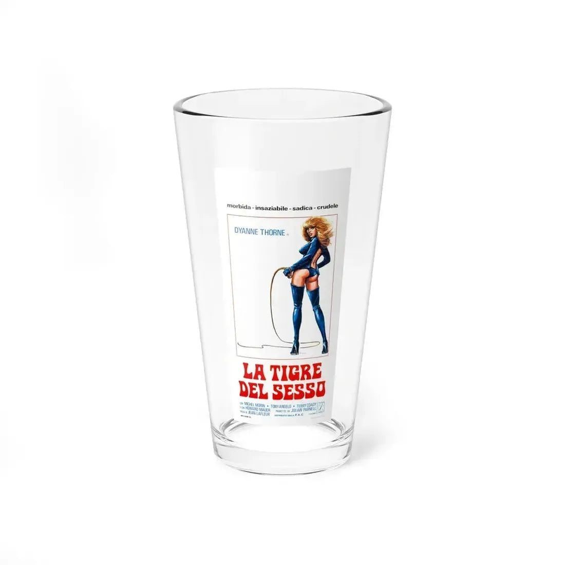 ILSA THE TIGRESS OF SIBERIA (ITALIAN) 1977 Movie Poster - Pint Glass 16oz 16oz - Go Mug Yourself