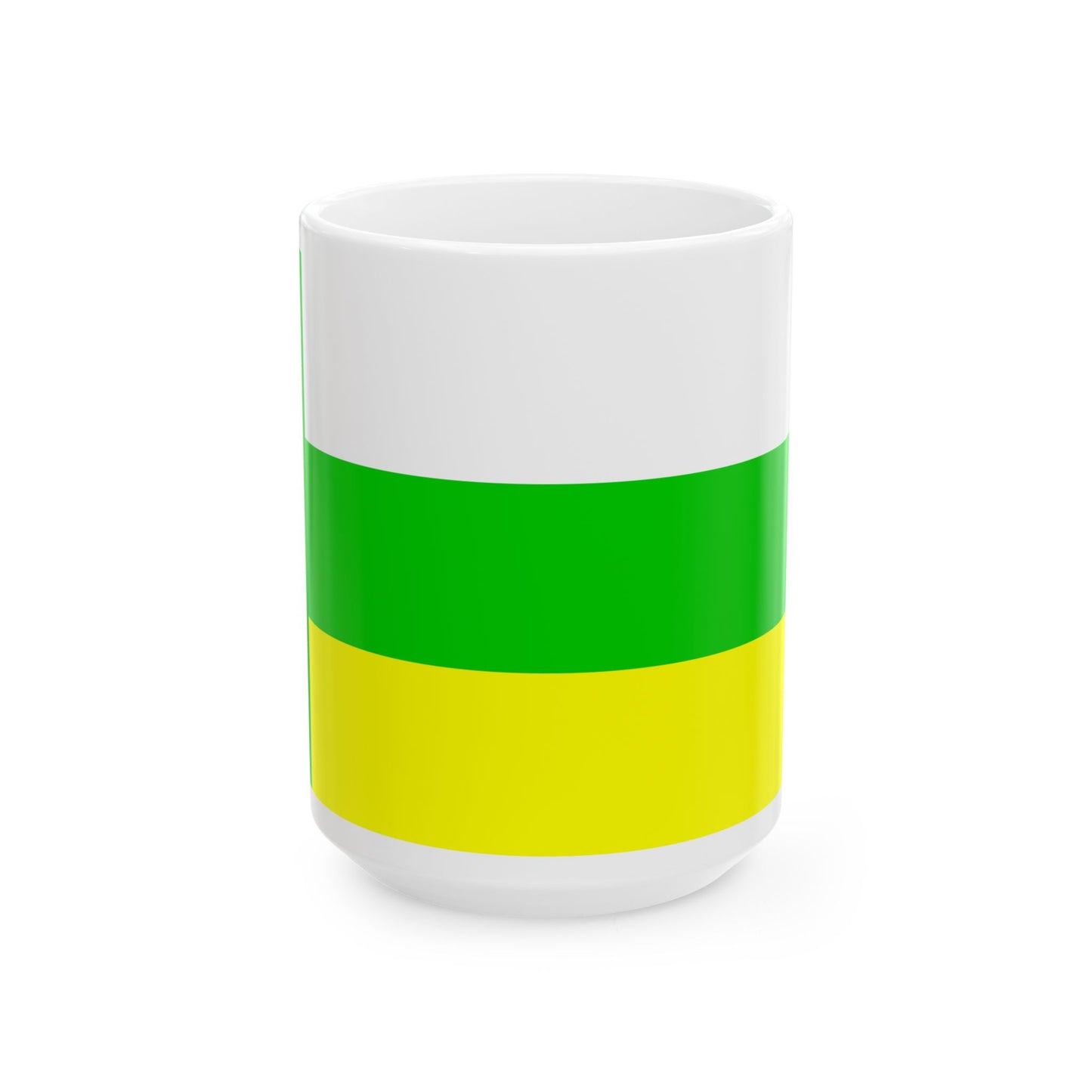 Imavere valla lipp (Estonia) White Coffee Mug-15oz-Go Mug Yourself