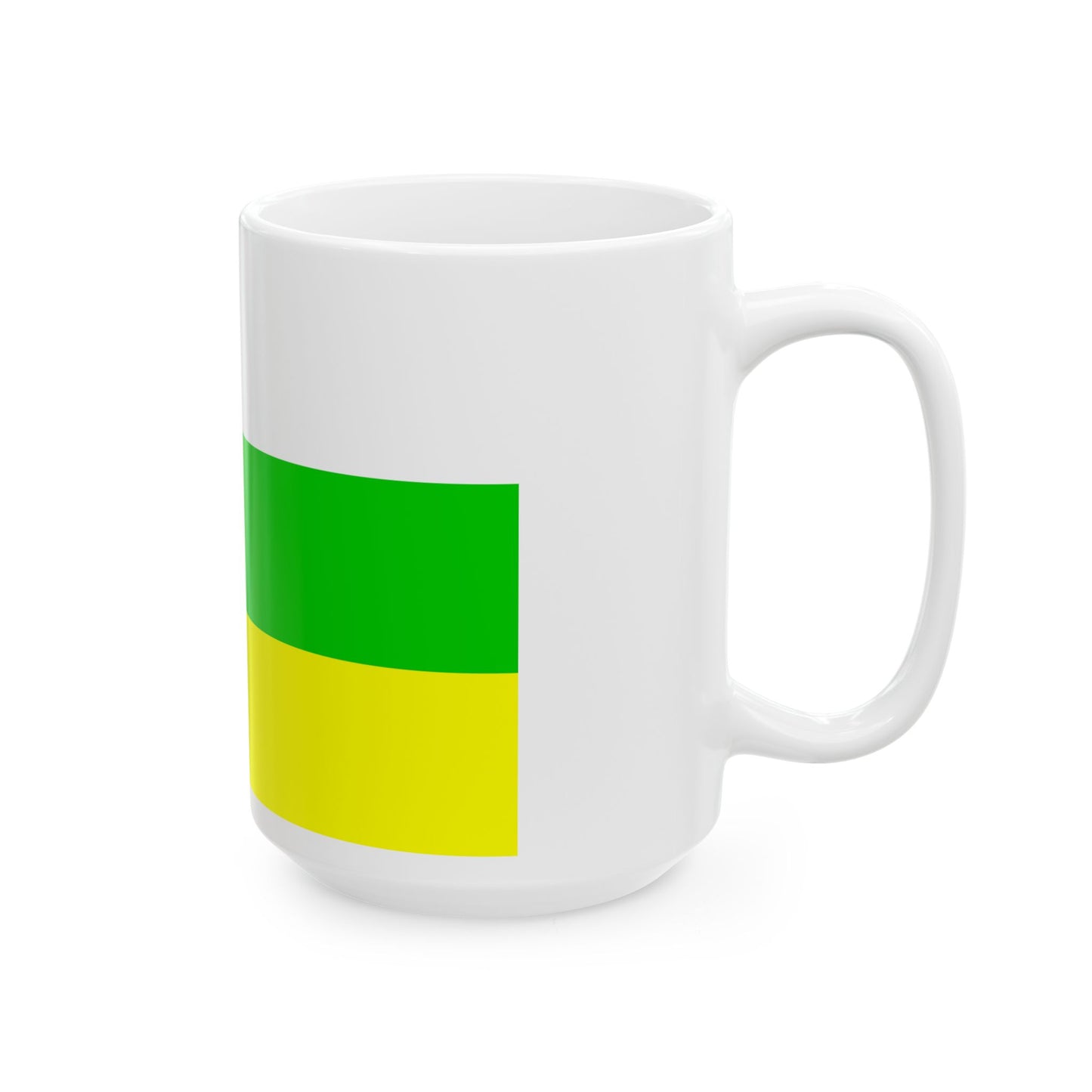 Imavere valla lipp (Estonia) White Coffee Mug-Go Mug Yourself