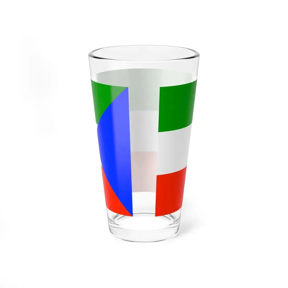 Imbabura Flag (Ecuador) Pint Glass 16oz - Go Mug Yourself