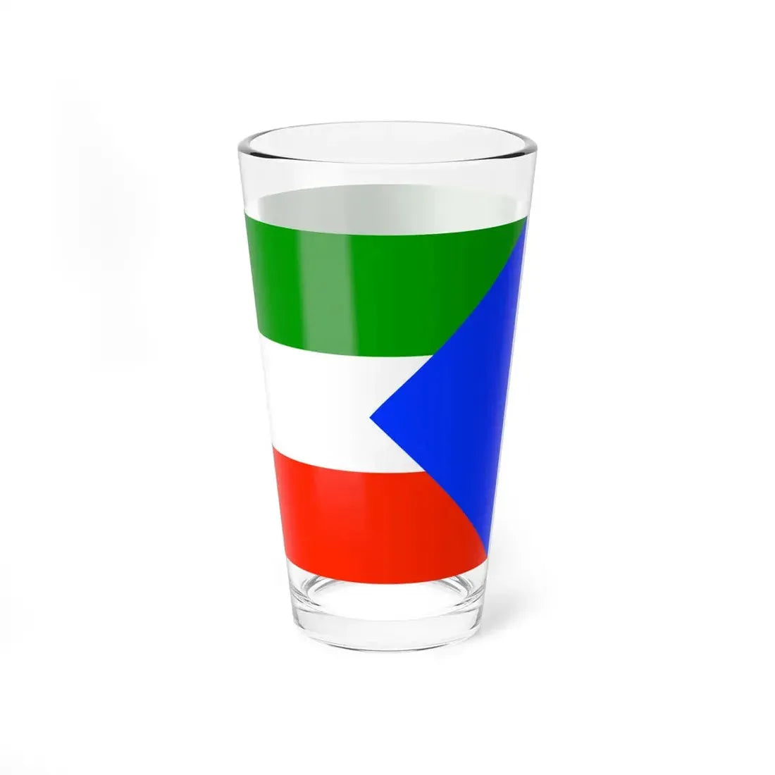 Imbabura Flag (Ecuador) Pint Glass 16oz - Go Mug Yourself