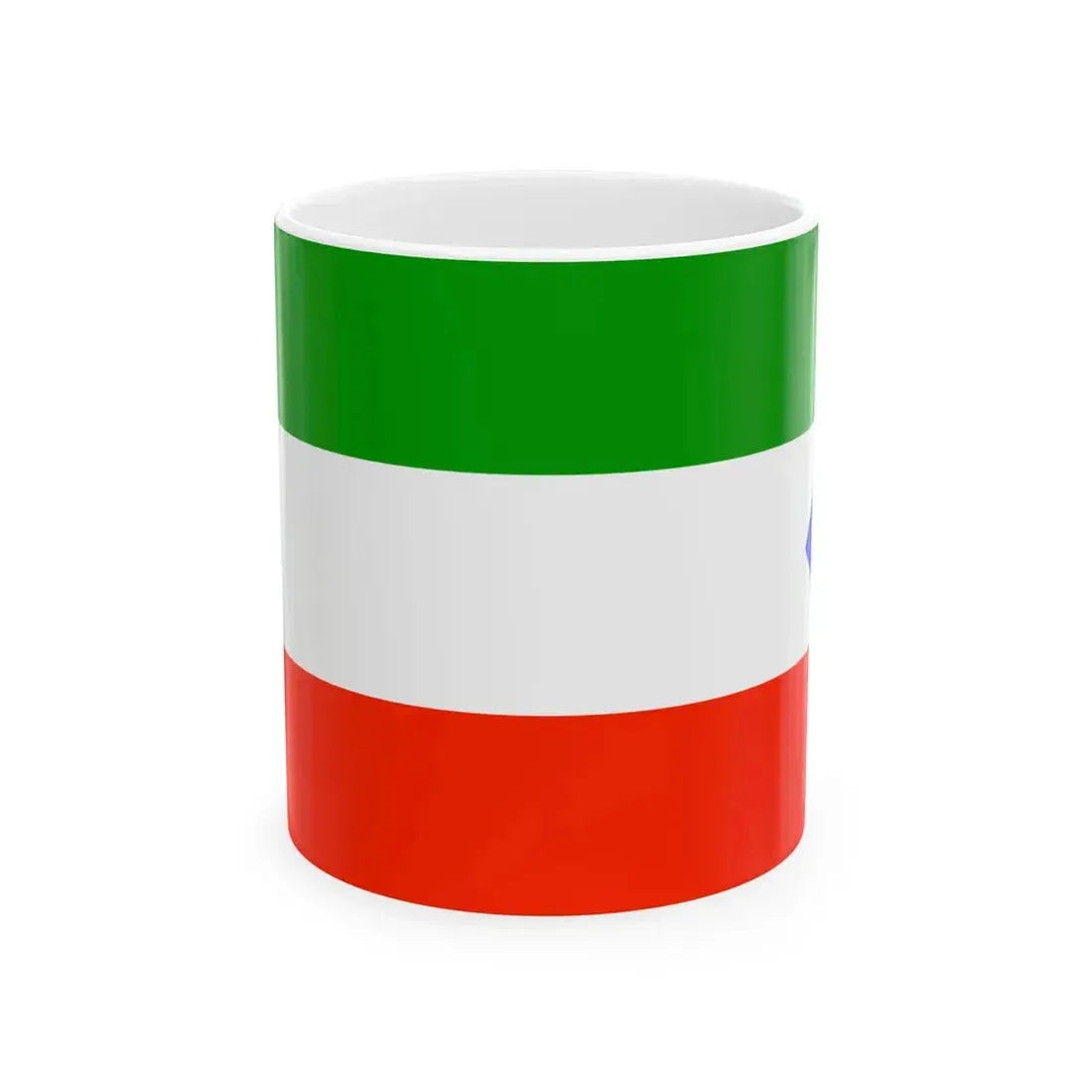 Imbabura Flag (Ecuador) White Coffee Mug 11oz - Go Mug Yourself
