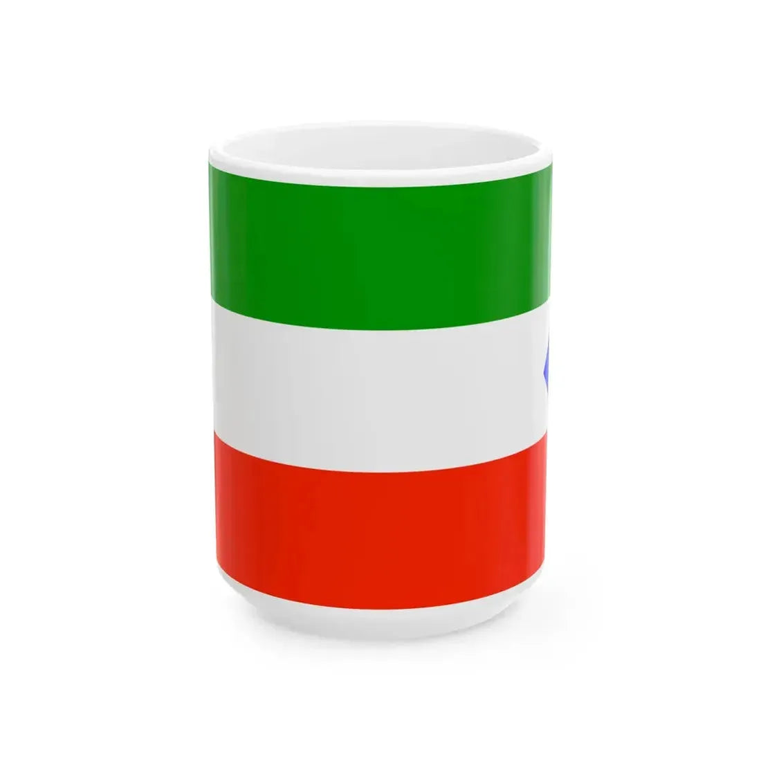 Imbabura Flag (Ecuador) White Coffee Mug 15oz - Go Mug Yourself