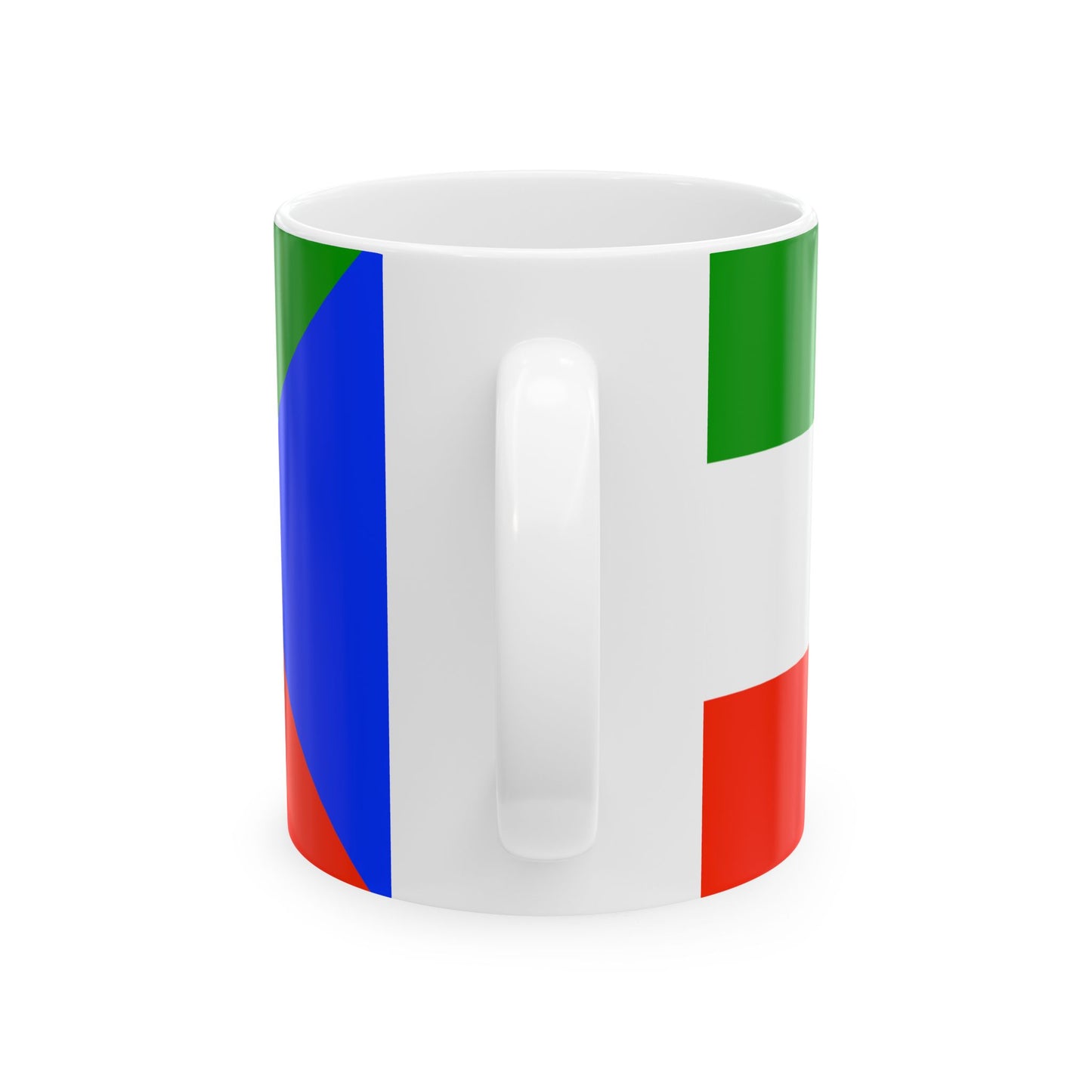 Imbabura Flag (Ecuador) White Coffee Mug-Go Mug Yourself