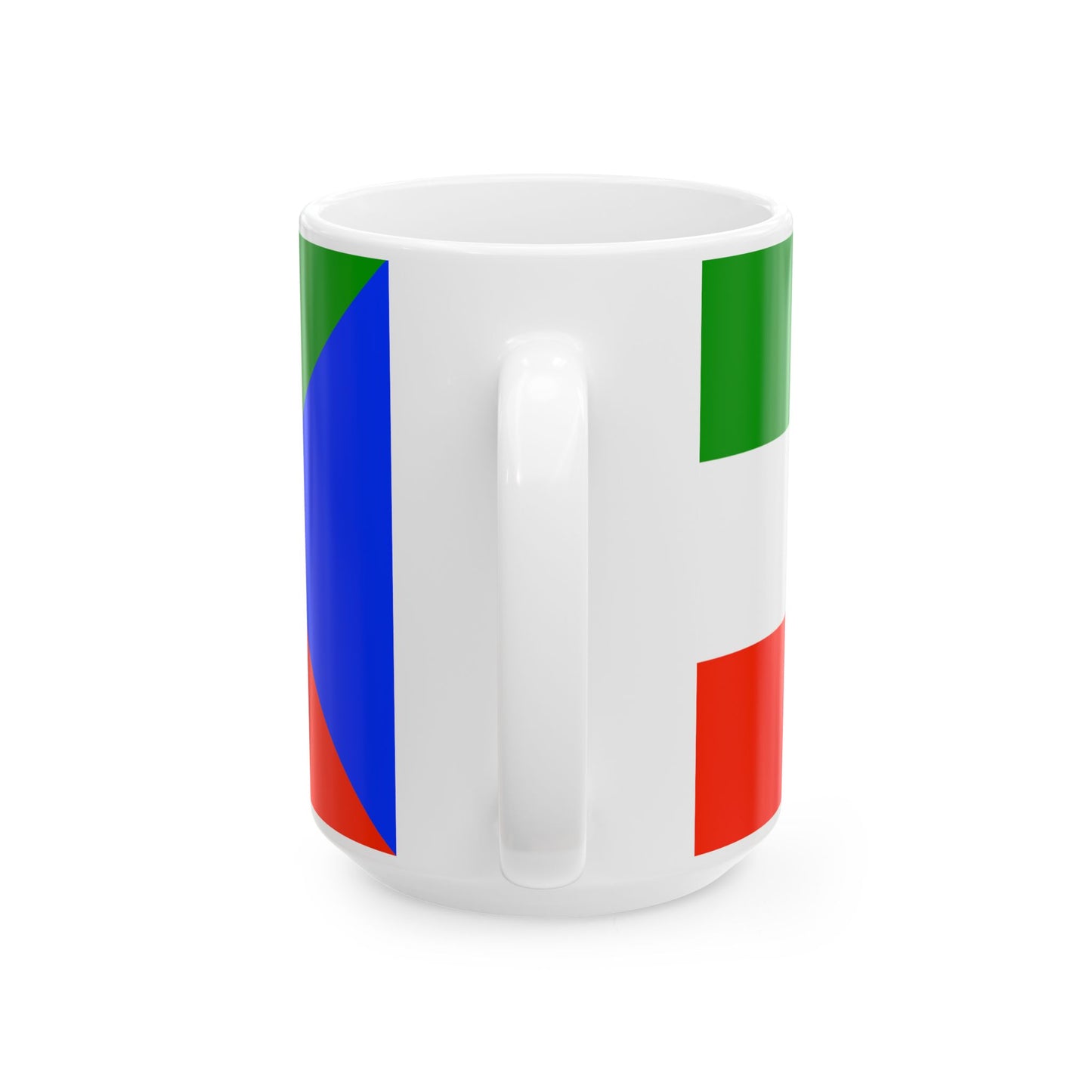 Imbabura Flag (Ecuador) White Coffee Mug-Go Mug Yourself