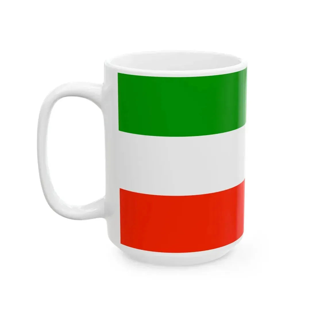 Imbabura Flag (Ecuador) White Coffee Mug - Go Mug Yourself