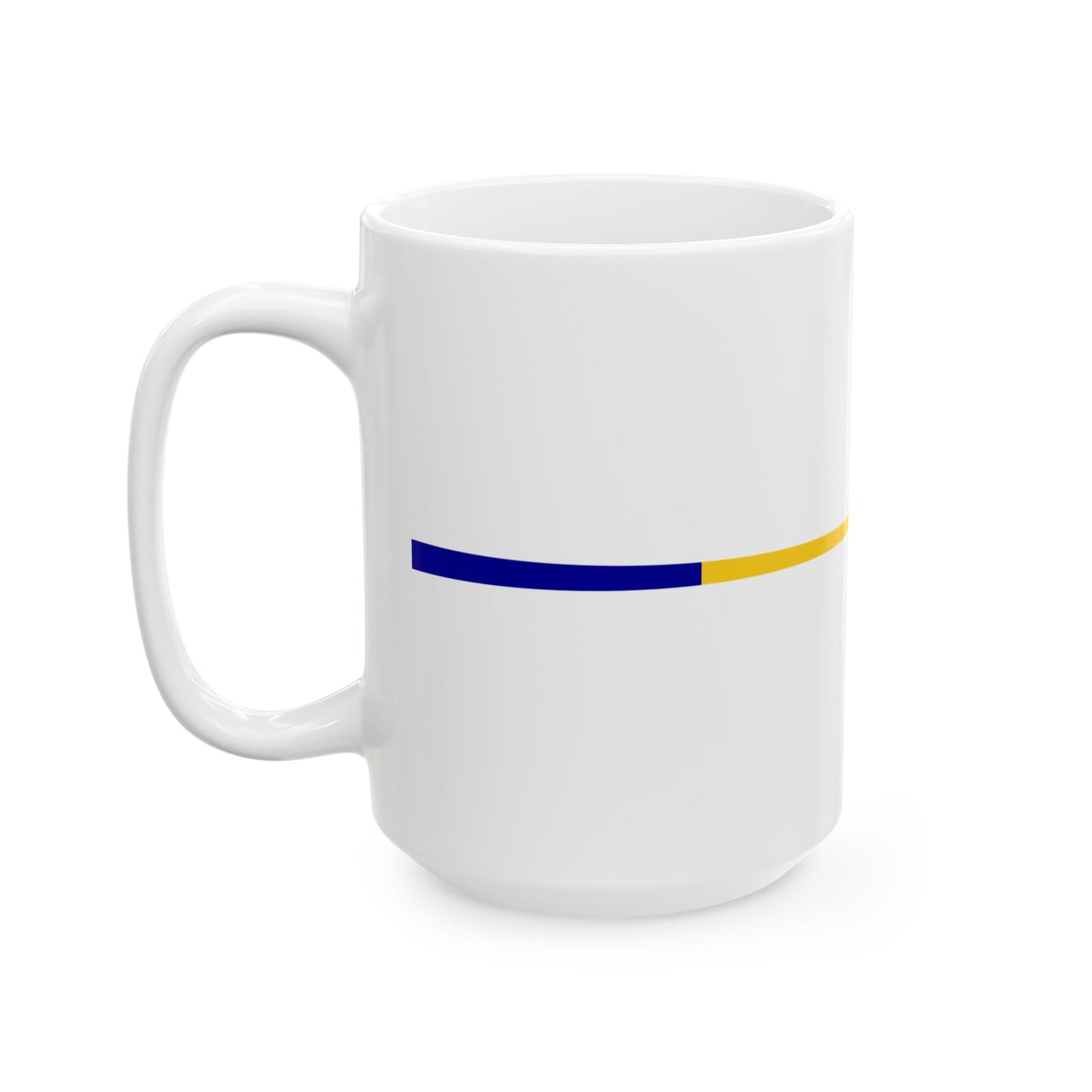Imperial Chinese Navy Commission Pennant 1890-1909 (China) White Coffee Mug-Go Mug Yourself