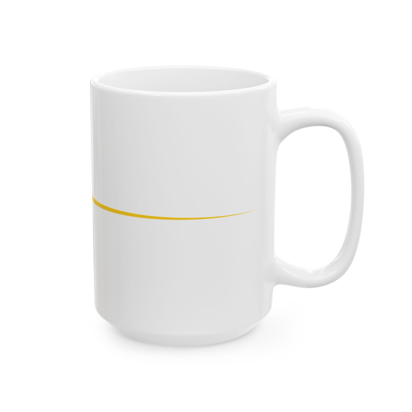 Imperial Chinese Navy Commission Pennant 1890-1909 (China) White Coffee Mug-Go Mug Yourself