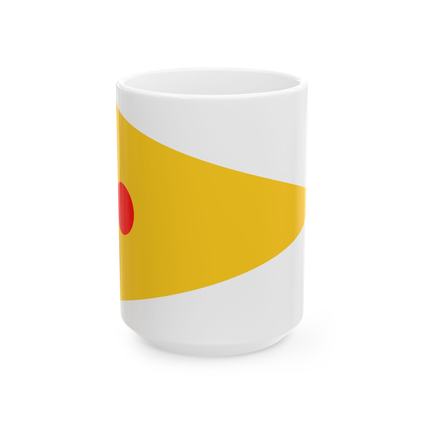 Imperial Chinese Navy Duty Ship Pennant 1909-1911 (China) White Coffee Mug-15oz-Go Mug Yourself
